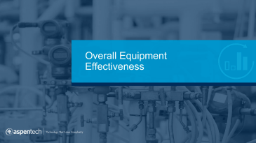 Batch OEE  Tile Image